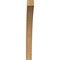 Ekena Millwork 3 1/2"W x 26"D x 34"H Thorton Smooth Knee Brace, Western Red Cedar BRC04X26X34THR00SWR - alternate 4